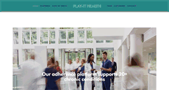Desktop Screenshot of playithealth.com
